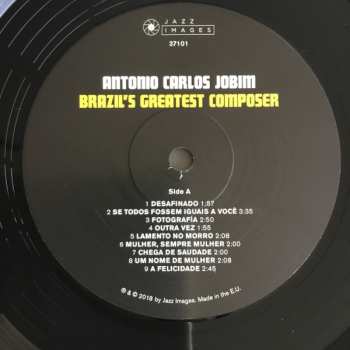 LP Antonio Carlos Jobim: Brazil’s Greatest Composer