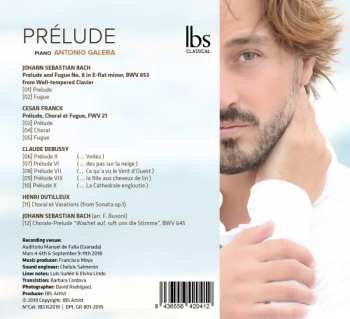 CD Antonio Galera: Prélude