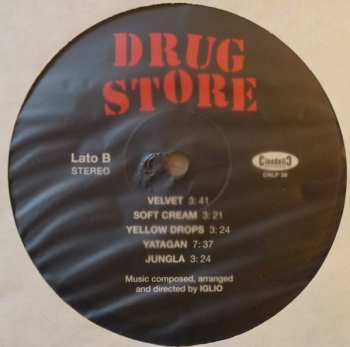 LP/CD Antonio Iglio: Drugstore LTD | NUM