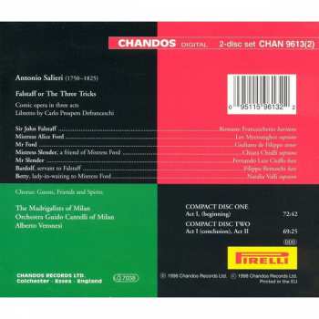 2CD/Coffret Antonio Salieri: Falstaff
