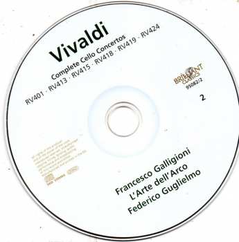 4CD/Coffret Antonio Vivaldi: Complete Cello Concertos