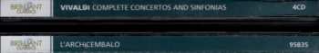 4CD/Coffret Antonio Vivaldi: Complete Concertos And Sinfonias For Strings And Basso Continuo