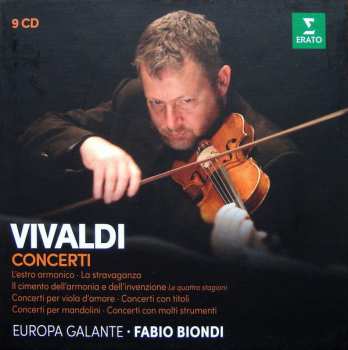 9CD/Coffret Antonio Vivaldi: Concerti