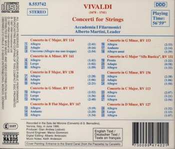 CD Antonio Vivaldi: Concerti For Strings
