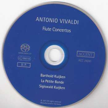 SACD Antonio Vivaldi: Flute Concertos