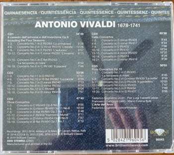 5CD/Coffret Antonio Vivaldi: Four Seasons - Cello, Oboe & Flute Concertos