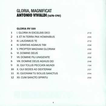 CD Antonio Vivaldi: Gloria / Magnificat