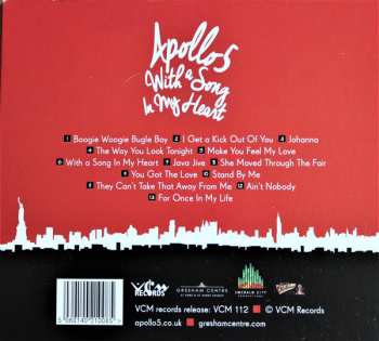 CD Apollo5: With a Song In My Heart