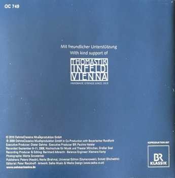 CD Johannes Brahms: Haydn- Brahms -Szymanowski -Shchedrin