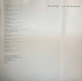 LP Aquaserge: La Fin De L'Economie