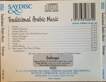 CD Arabesque: Traditional Arabic Music