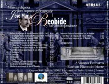 CD Esteban Elizondo Iriarte: Musica Religiosa Para Soprano y órgano de José María Beobide y Sus Contemporanéos