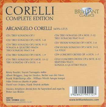 10CD/Coffret Arcangelo Corelli: Complete Edition • Gesamtwerk • L'Œuvre Intégrale