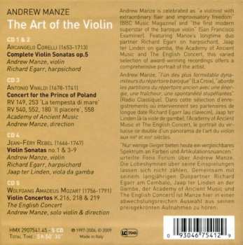 5CD/Coffret Wolfgang Amadeus Mozart: The Art Of The Violin