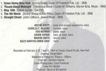 4CD/Coffret Archie Shepp: The Complete Remastered Recordings On Black Saint & Soul Note