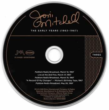 5CD/Coffret Joni Mitchell: Archives Volume 1: The Early Years 1963-1967 