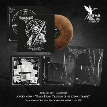 2LP Arckanum: Gava Fran Trulen (the Demo Years) (brown / Black Marble Vinyl 2lp)