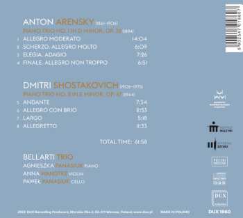 CD Dmitri Shostakovich: Piano Trios
