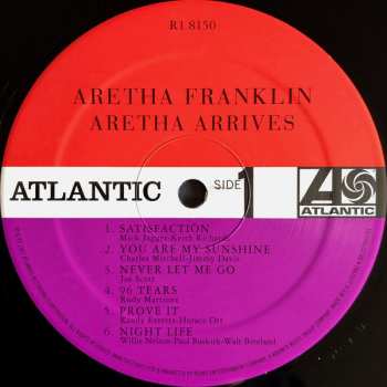 6LP/Coffret Aretha Franklin: Atlantic Records 1960s Collection