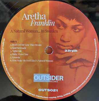 LP Aretha Franklin: A Natural Woman... In Sweden