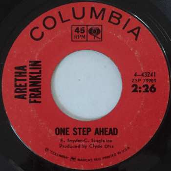 SP Aretha Franklin: One Step Ahead / I Can't Wait Until I See My Baby's Face