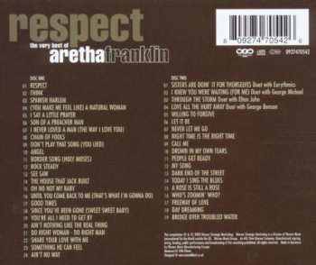 2CD Aretha Franklin: Respect (The Very Best Of Aretha Franklin)