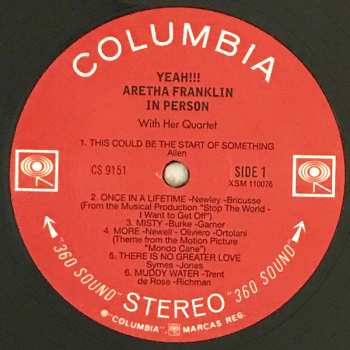 LP Aretha Franklin: Yeah!!! LTD