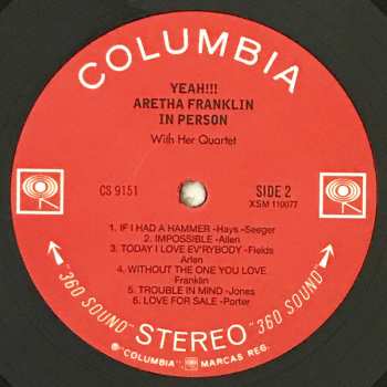 LP Aretha Franklin: Yeah!!! LTD