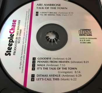 CD Ari Ambrose: Talk Of The Town