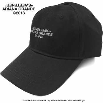 Merch Ariana Grande: Casquette Sweetener 2