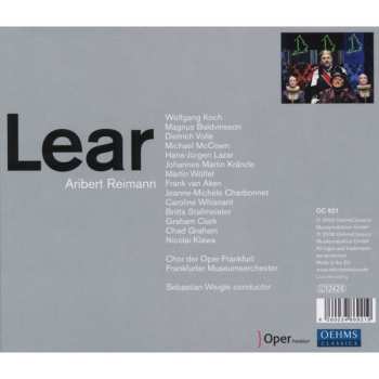 2CD/Coffret Aribert Reimann: Lear