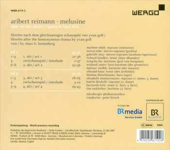 2CD/Coffret Aribert Reimann: Melusine