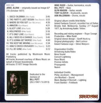 CD Ariel: Ariel Aloha - Ariel Live!! More From Before