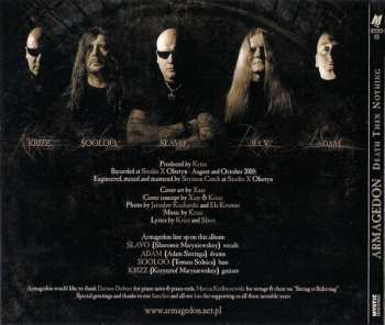 CD Armagedon: Death Then Nothing