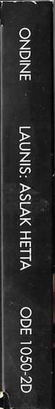 2CD/Coffret Sakari Oramo: Aslak Hetta, Opera In Three Acts