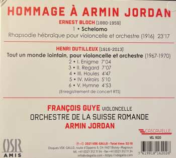 CD L'Orchestre De La Suisse Romande: Hommage