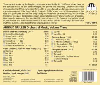 CD Paul Mann: Orchestral Music, Volume Three