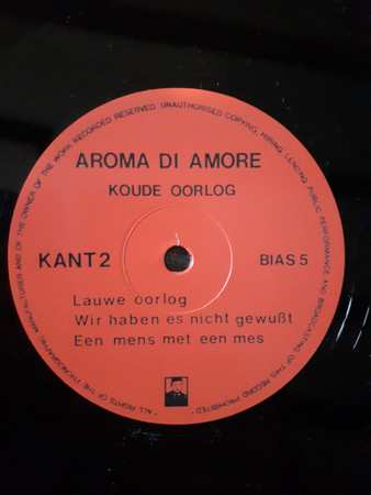 LP Aroma Di Amore: Koude Oorlog