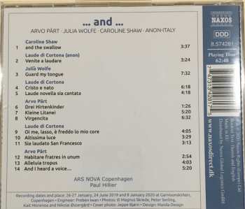 CD Arvo Pärt: ... And ...