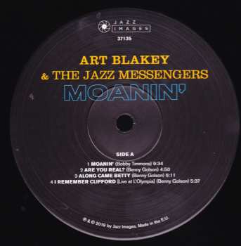 LP Art Blakey & The Jazz Messengers: Moanin’ LTD