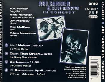 CD Art Farmer: In Concert