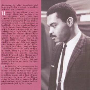 4CD Art Farmer: The Complete Albums Collection 1955 - 1957