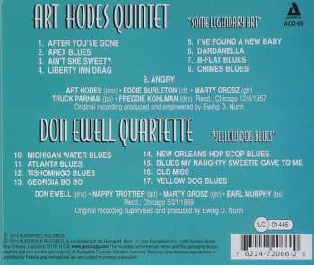 CD The Art Hodes Quintet: Art Hodes Quintet - Some Legendary Art / Don Ewell Quartette - Yellow Dog Blues