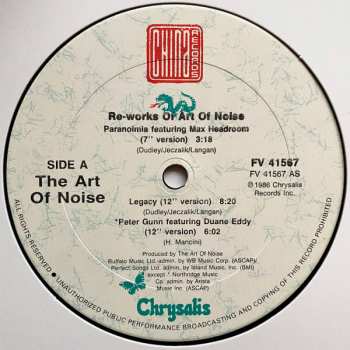 LP The Art Of Noise: Re-works Of Art Of Noise