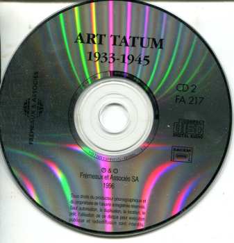 2CD Art Tatum: New York - Los Angeles 1933-1945