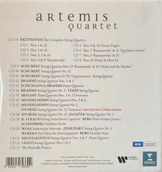23CD/Coffret Artemis Quartett: The Complete Recordings 1996-2018