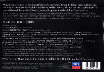 74CD/Coffret Arthur Grumiaux: Complete Philips Recordings LTD