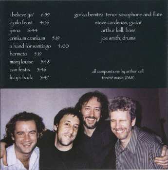 CD Arthur Kell Quartet: Traveller