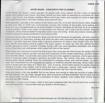 CD Artie Shaw: Concerto for Clarinet