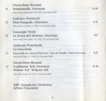 2CD Arturo Toscanini: Vol. 10: Italian Orchestral Music